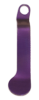Purple pocket clip