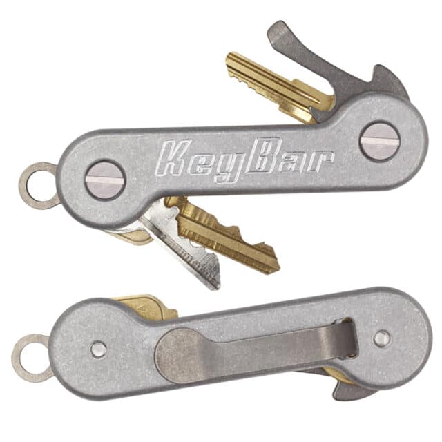 Stonewashed Aluminum KeyBar