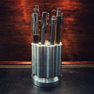 Billet Aluminum Quick Draw Revolving Pen Holder by KeyBar