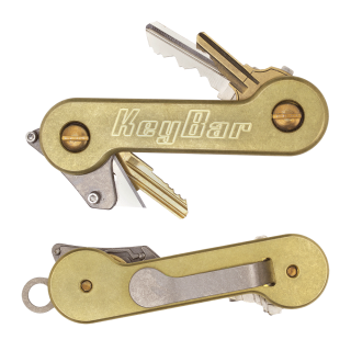 Brass-KeyBar-Key-Organizer-EDC-Tool-White-Background