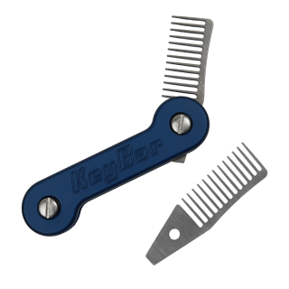 Titanium-Beard-Comb-2.0-Insert-for-KeyBar-Key-Organizer-EDC-Tool-White-Background