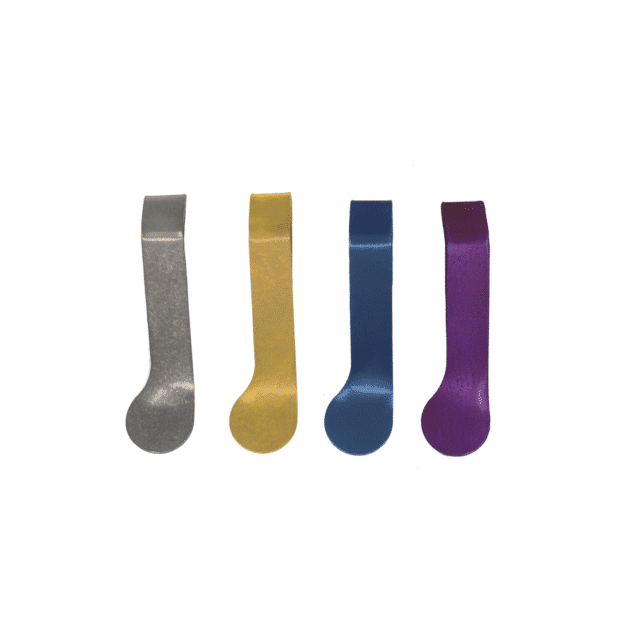 Deep-Carry-1.0-Standard-Titanium-Pocket-Clips-for-KeyBar-Key-Organizer-EDC-Tool-Plain-Bronze-Blue-Purple