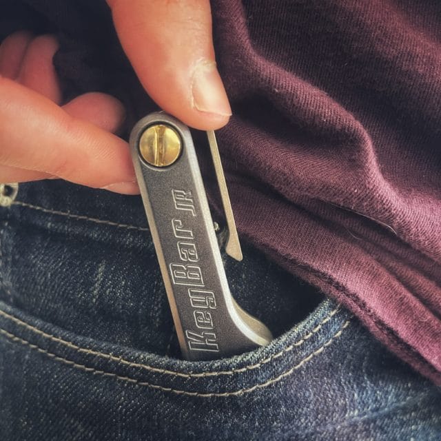 KeyBar-Jr-Titanium Reversible-Pocket-Clip