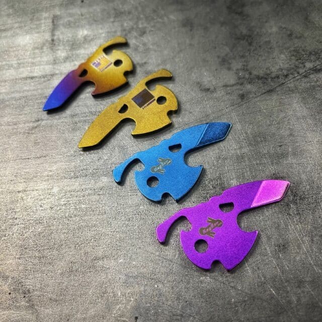 New Bottle Bomber Tool Insert for KeyBar in anodized colors