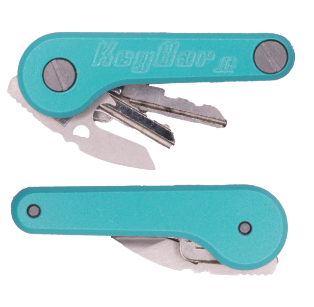 Teal UV Printed KeyBar JR Key Holder Tool Organizer