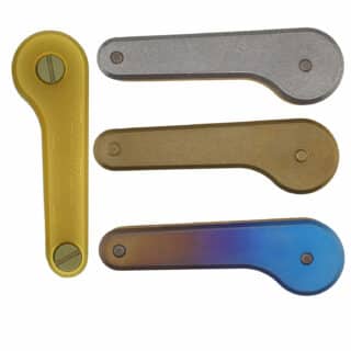 Ultem-Titanium-Stonewashed-Bronze-Stonewashed-Multicolor-JR-KeyBar-Key-Organizer-EDC-Tool-Main-Image-White-Background