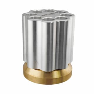 Aluminum-Quick-Draw-with-Brass-Base-White-Background